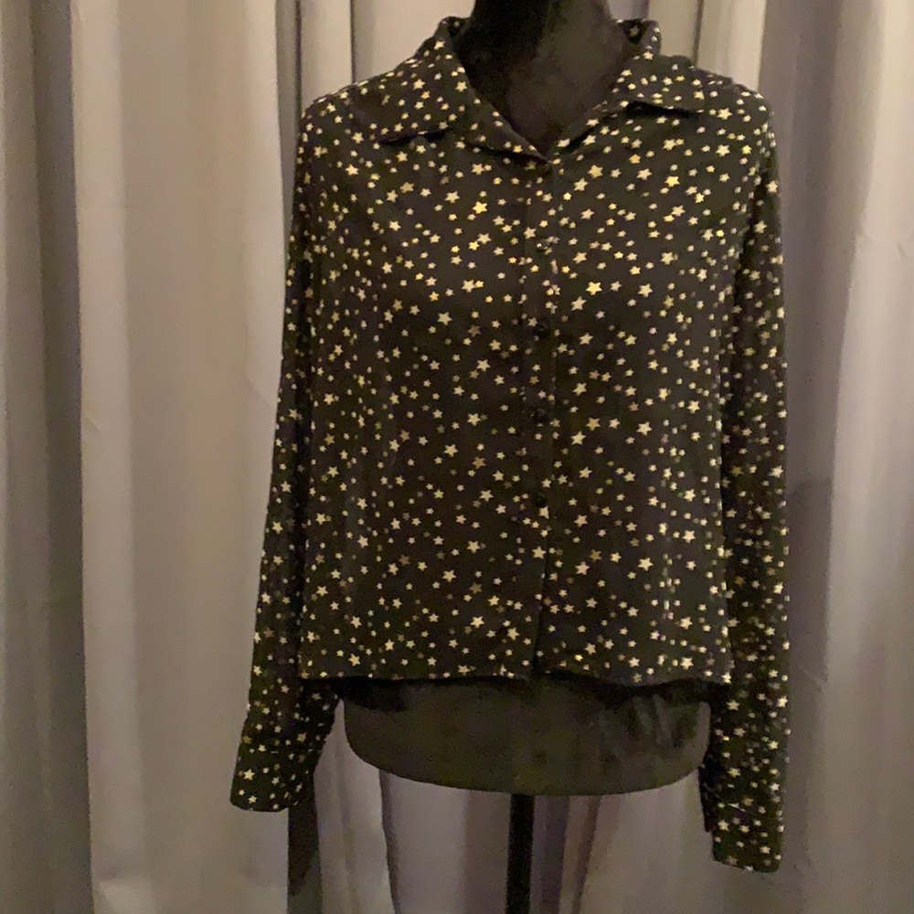 Fashionable sheer large blouse by Sweet Rain